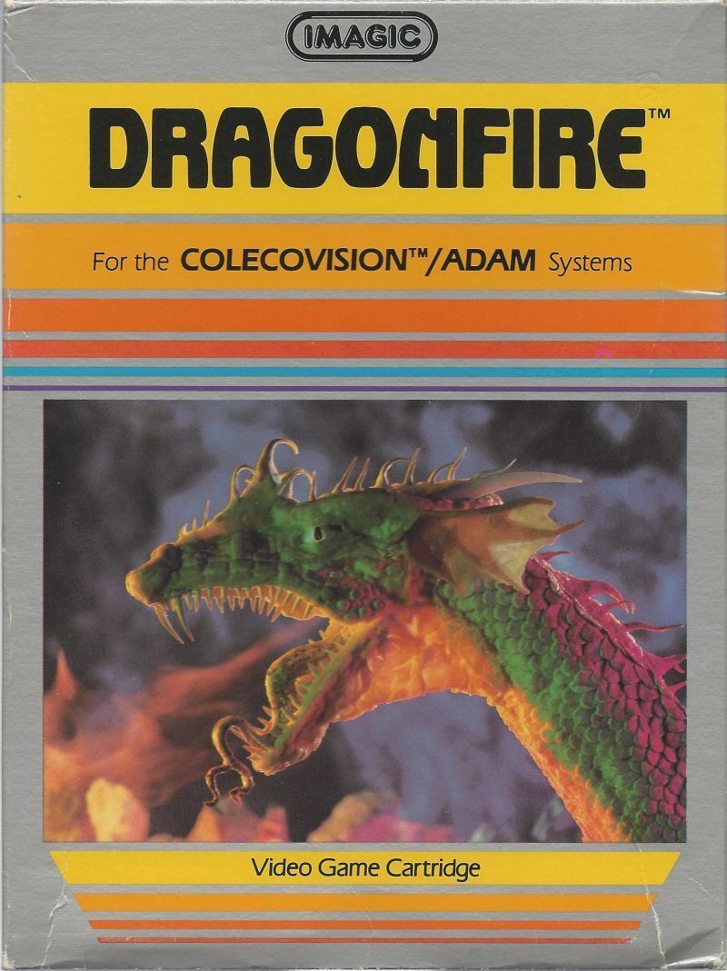 J2Games.com | Dragonfire (Colecovision) (Pre-Played - Game Only).