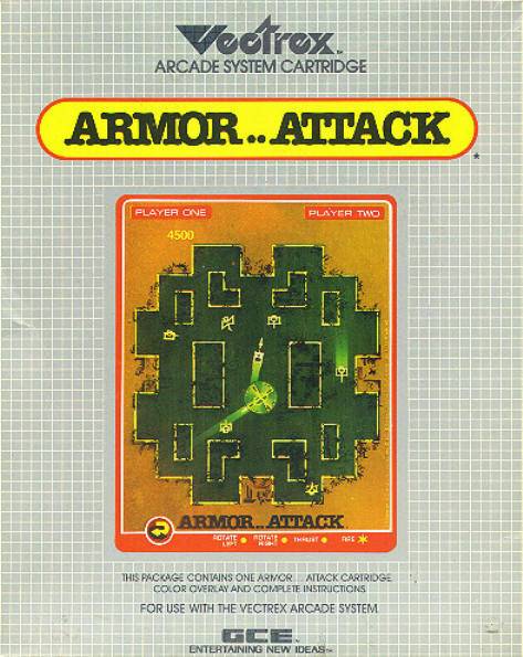 J2Games.com | Armor Attack (Vectrex) (Pre-Played - Game Only).