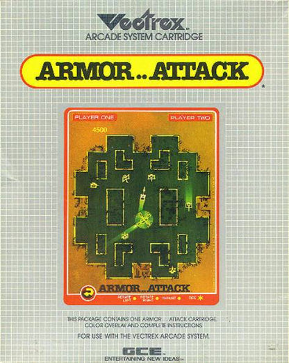 J2Games.com | Armor Attack (Vectrex) (Pre-Played - Game Only).