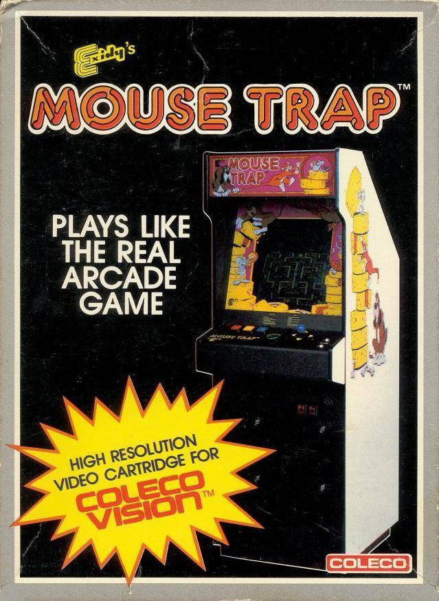 J2Games.com | Mouse Trap (Colecovision) (Pre-Played - Game Only).