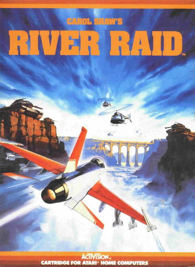 J2Games.com | River Raid (Atari 800) (Pre-Played - Game Only).