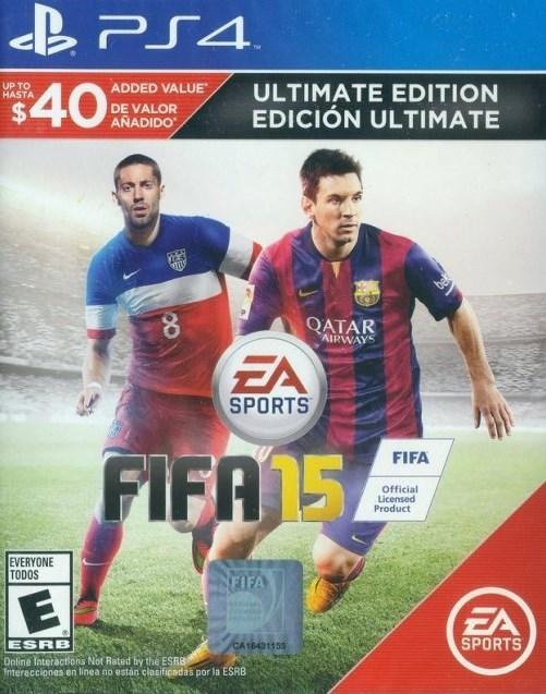 J2Games.com | FIFA 15 Ultimate Edition (Playstation 4) (Pre-Played - Game Only).