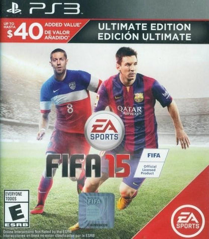 J2Games.com | Fifa 15 Ultimate Edition (Playstation 3) (Pre-Played - CIB - Good).