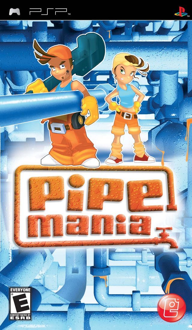 J2Games.com | Pipe Mania (PSP) (Complete - Very Good).