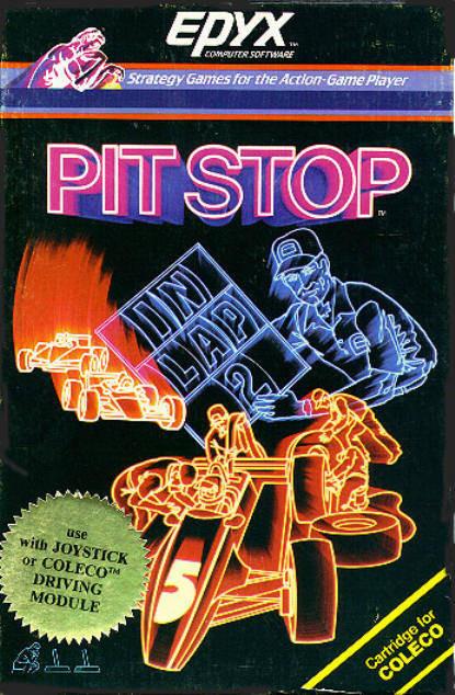 J2Games.com | Pitstop (Colecovision) (Pre-Played - Game Only).