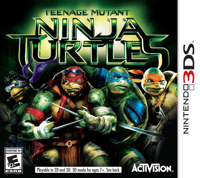 Teenage Mutant Ninja Turtles The Movie (Nintendo 3DS)