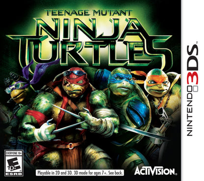 Teenage Mutant Ninja Turtles The Movie (Nintendo 3DS)