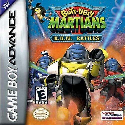 J2Games.com | Butt Ugly Martians BKM Battles (Gameboy Advance) (Pre-Played - Game Only).