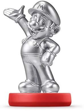 J2Games.com | Silver Edition Mario Amiibo Super Mario Bros Series (Nintendo Switch) (Pre-Played - Accessory).