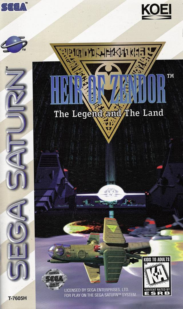 Heredero de Zendor: La leyenda y la tierra (Sega Saturn)