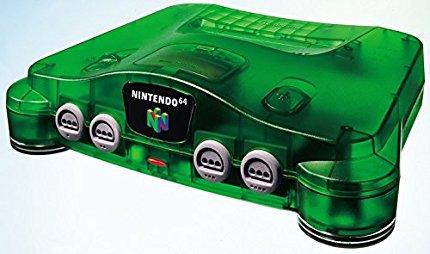 J2Games.com | Jungle Green Nintendo 64 System (Nintendo 64) (Pre-Played - Game System).