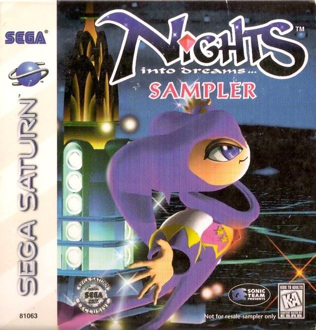 J2Games.com | nIghts Into Dreams Sampler (Sega Saturn) (Pre-Played - Game Only).