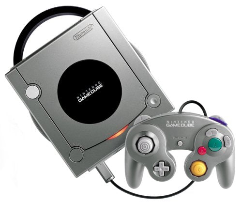 Platinum Gamecube w/ Gameboy Player + Carrying Case Bundle (Nintendo Gamecube)