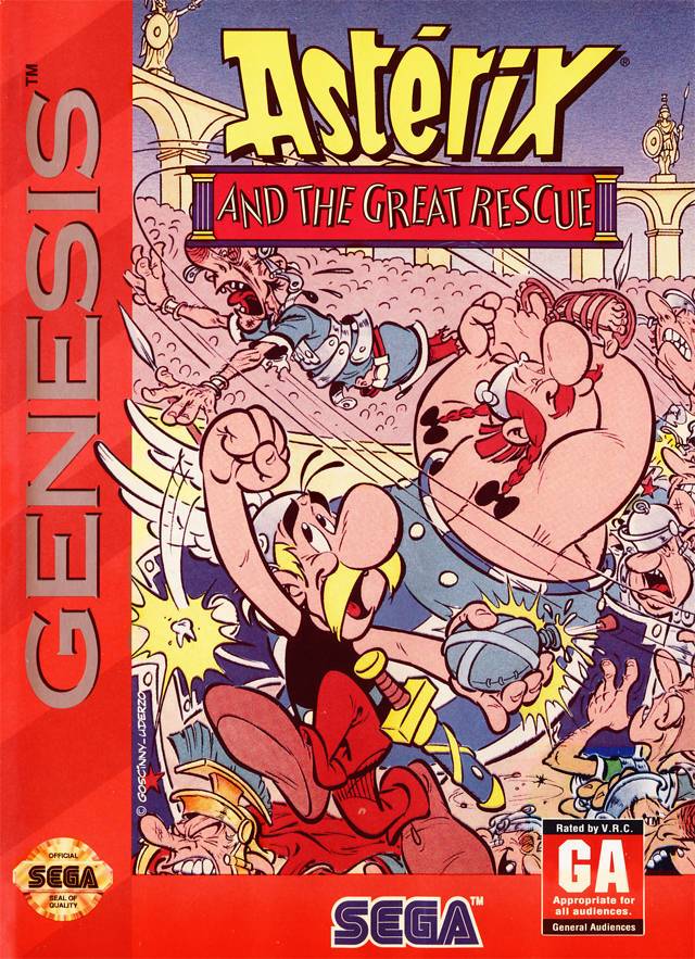 J2Games.com | Asterix and the Great Rescue (Sega Genesis) (Pre-Played - Game Only).