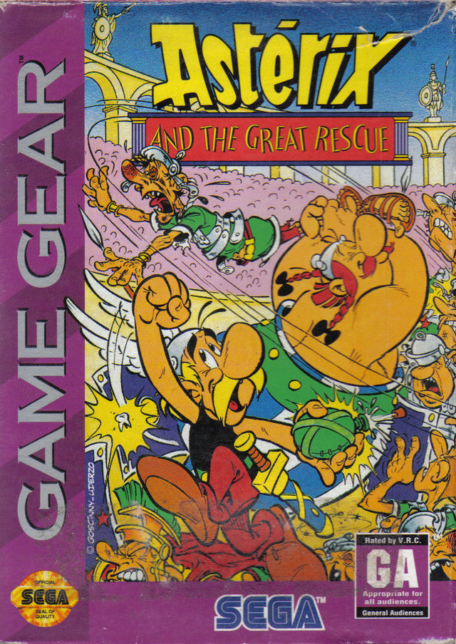Astérix y el gran rescate (Sega Game Gear)