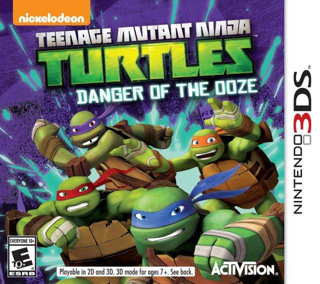 J2Games.com | Teenage Mutant Ninja Turtles Danger of the Ooze (Nintendo 3DS) (Pre-Played - Game Only).