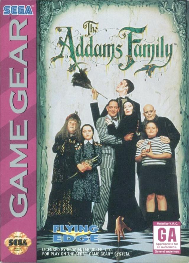 J2Games.com | Addams Family (Sega Game Gear) (Pre-Played - Game Only).
