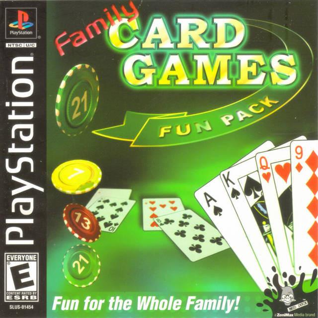 J2Games.com | Family Card Games Fun Pack (Playstation) (Pre-Played - CIB - Very Good).