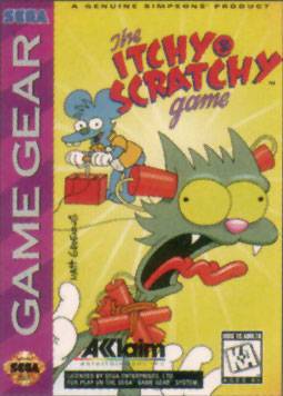 J2Games.com | Itchy and Scratchy Game (Sega Game Gear) (Pre-Played).