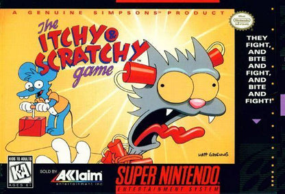 J2Games.com | The Itchy and Scratchy Game (Super Nintendo) (Pre-Played - Game Only).
