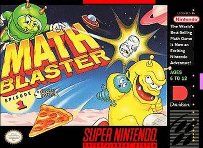 J2Games.com | Math Blaster Episode One (Super Nintendo) (Pre-Played - Game Only).