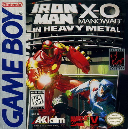 Iron Man / XO Manowar en Heavy Metal (Gameboy)