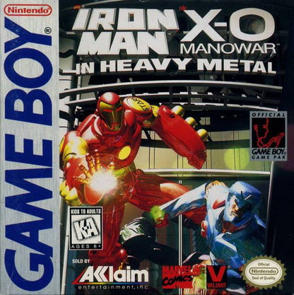 J2Games.com | Iron Man/X-O Manowar in Heavy Metal (Gameboy) (Pre-Played - Game Only).
