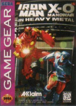 J2Games.com | Iron Man XO Manowar in Heavy Metal (Sega Game Gear) (Pre-Played).