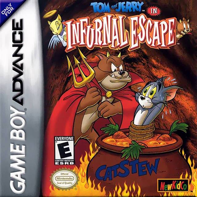 J2Games.com | Tom and Jerry in Infurnal Escape (Gameboy Advance) (Pre-Played - Game Only).