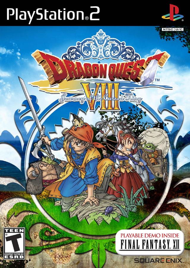 J2Games.com | Dragon Quest VIII: Journey of the Cursed King (With Outer Box) (Playstation 2) (Pre-Played - CIB - Good).