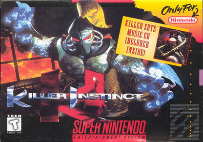 Killer Instinct (Killer Cuts CD included) (Super Nintendo)