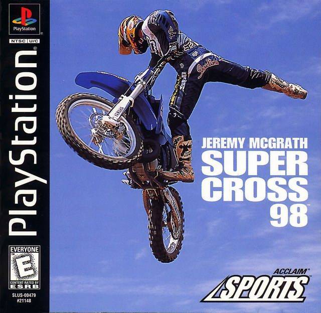 J2Games.com | Jeremy McGrath Supercross 98 (Playstation) (Pre-Played - Game Only).