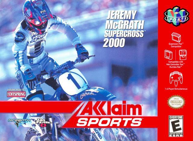 J2Games.com | Jeremy McGrath Supercross 2000 (Nintendo 64) (Uglies).