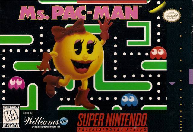 J2Games.com | Ms. Pac-Man (Super Nintendo) (Pre-Played - Game Only).