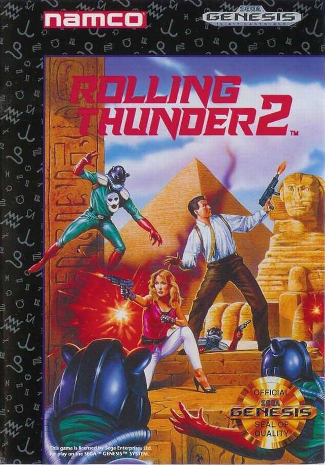 Rolling Thunder 2 Sega Genesis J2games