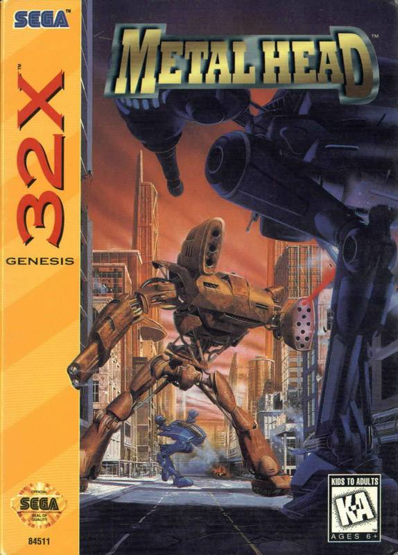 J2Games.com | Metal Head Sega 32X (Sega Genesis) (Pre-Played - CIB - Very Good).