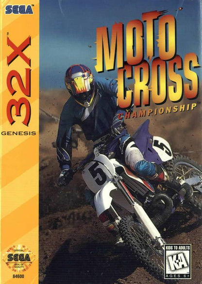 J2Games.com | Motocross Championship 32X (Sega Genesis) (Pre-Played - Game Only).