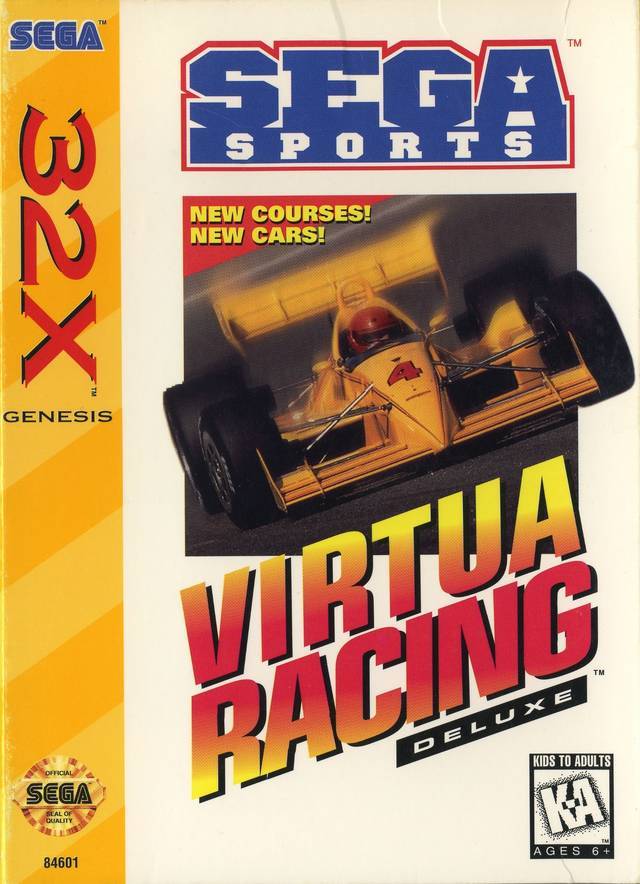 J2Games.com | Virtua Racing Deluxe Sega 32X (Sega Genesis) (Pre-Played - Game Only).