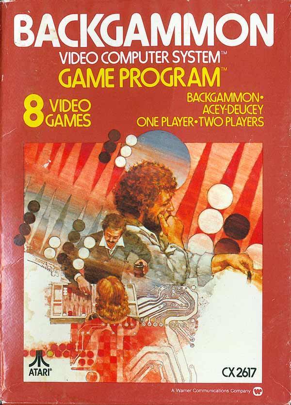 J2Games.com | Backgammon (Atari 2600) (Pre-Played - Game Only).