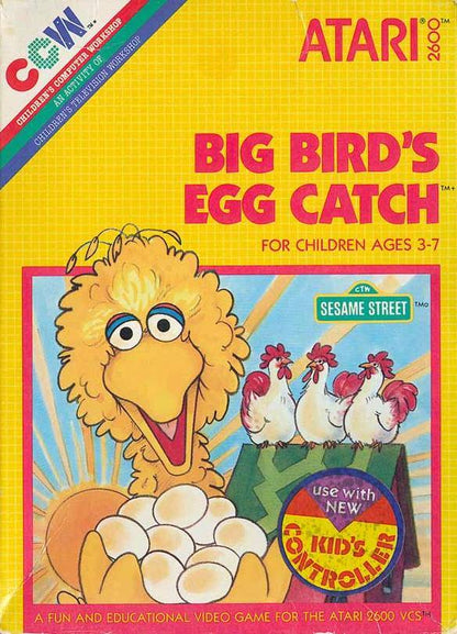 J2Games.com | Big Bird's Egg Catch (Atari 2600) (Pre-Played - Game Only).