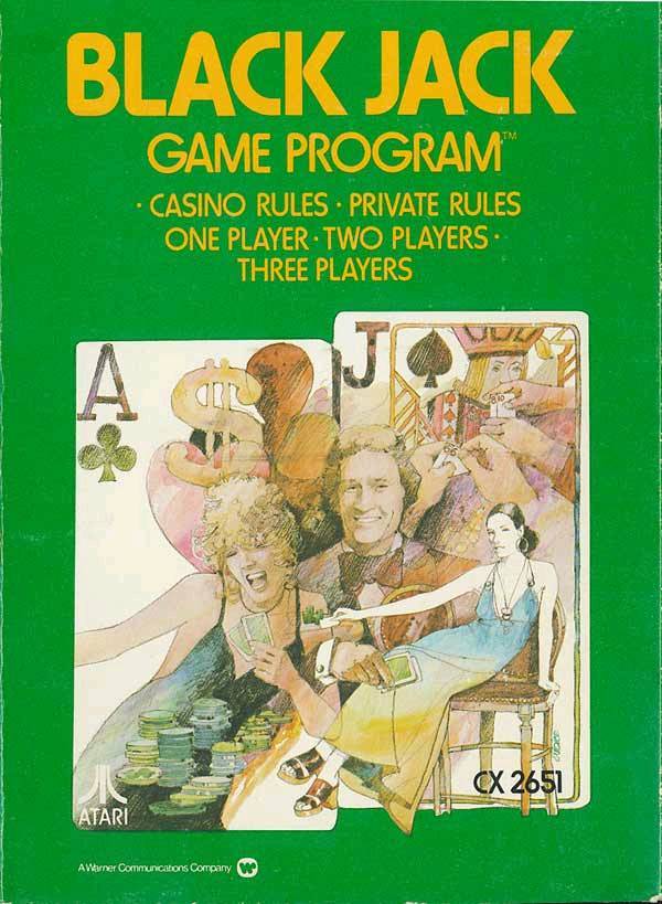 J2Games.com | Blackjack (Atari 2600) (Pre-Played - Game Only).