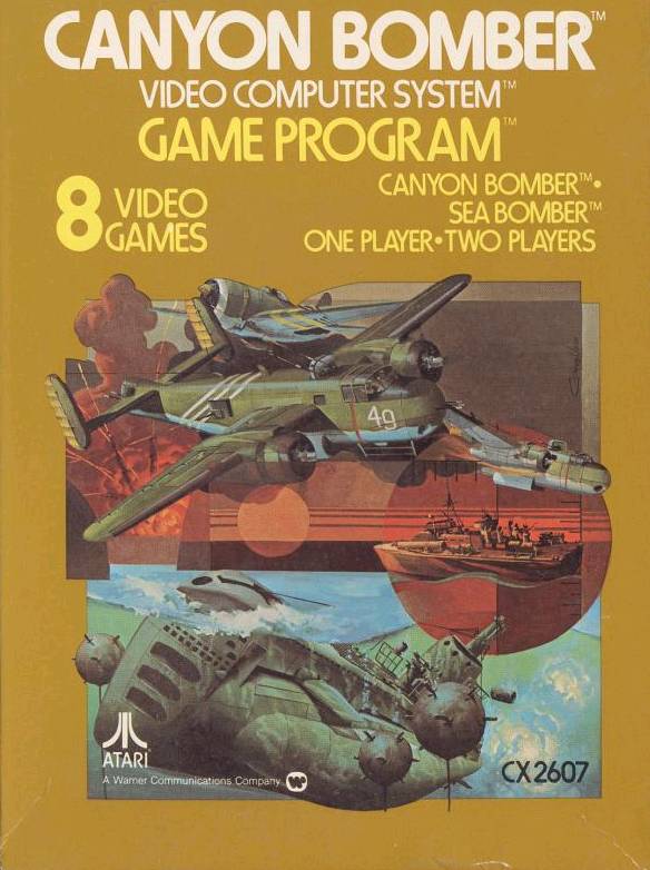J2Games.com | Canyon Bomber (Atari 2600) (Pre-Played - Game Only).