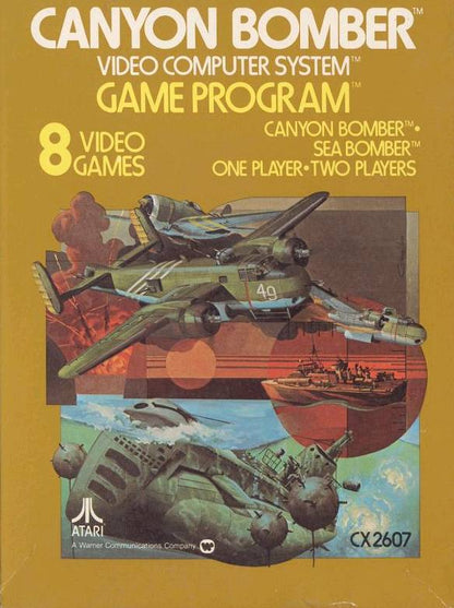 J2Games.com | Canyon Bomber (Atari 2600) (Pre-Played - Game Only).