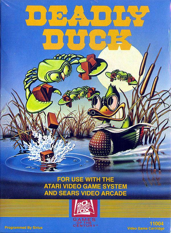 J2Games.com | Deadly Duck (Atari 2600) (Pre-Played - Game Only).