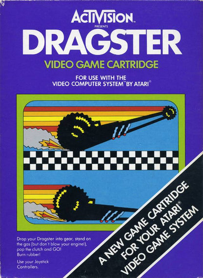 J2Games.com | Dragster (Atari 2600) (Pre-Played - Game Only).