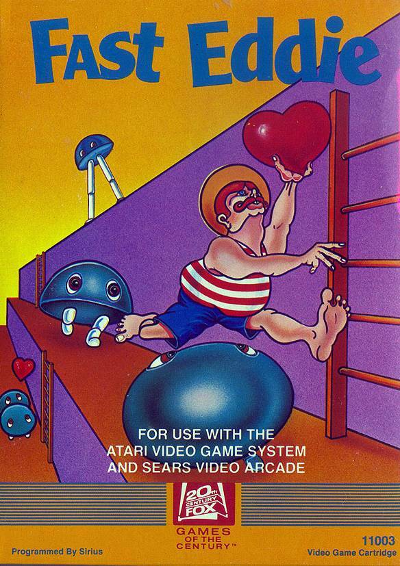 J2Games.com | Fast Eddie (Atari 2600) (Pre-Played - Game Only).