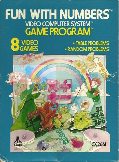 J2Games.com | Fun With Numbers (Atari 2600) (Pre-Played - Game Only).