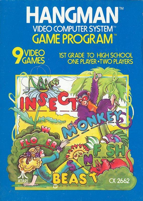 J2Games.com | Hangman (Atari 2600) (Pre-Played - Game Only).