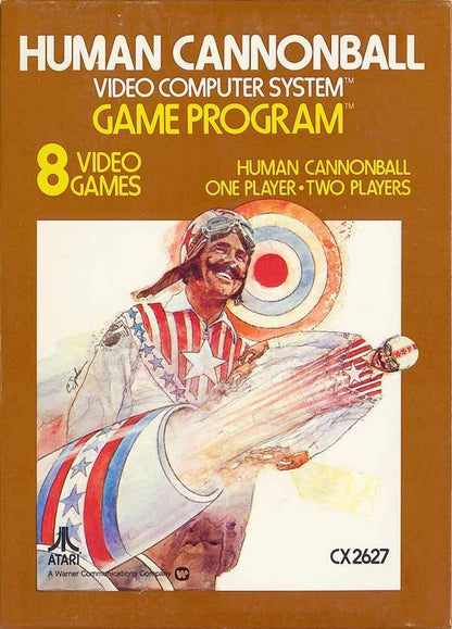 J2Games.com | Human Cannonball (Atari 2600) (Pre-Played - Game Only).