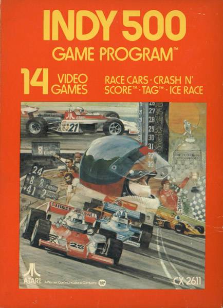J2Games.com | Indy 500 (Atari 2600) (Pre-Played - Game Only).